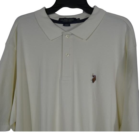 U.S. Polo ASSN.  Luxury Feel Men's Interlock Polo Shirt 3XL NWT - Picture 2 of 6